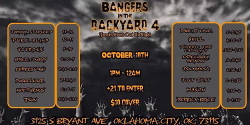 BANGERS IN THE BACKYARD 4: FREAKS COME OUT AT NIGHT