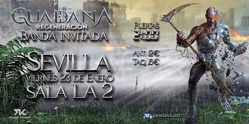 GUADA\u00d1A + GRUPO INVITADO EN SEVILLA 23\/01\/26