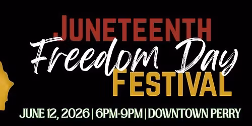 Perry's Juneteenth Freedom Day Festival