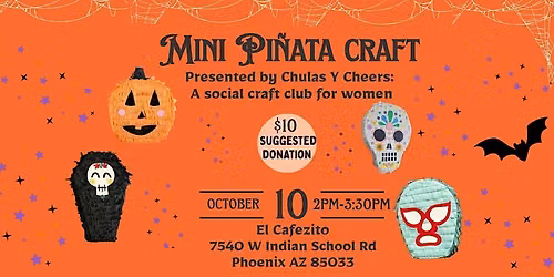 Mini Halloween Pi\u00f1atas