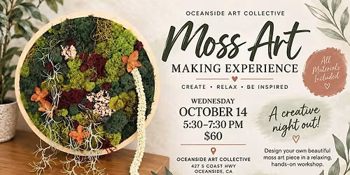 Moss Art Making Experience
