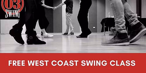 FREE West Coast Swing Beginner Class - Code 03 first class of 2026