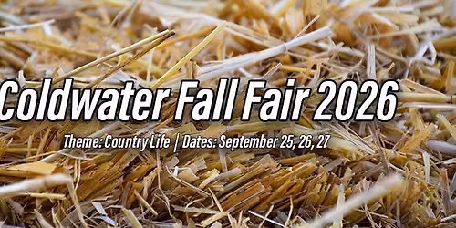 2026 ColdWater Fall Fair 