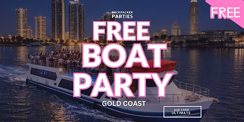 The Ultimate Gold Coast Sunset Backpacker & International Boat Party