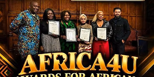 AFRICA4U AWARDS  & THE PURPOSE DRIVEN PUBLIC SPEAKING GRADUATION CEREMONY