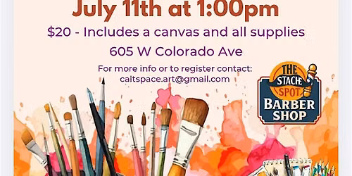Pop-up Art Session - Acrylic Paint on Canvas