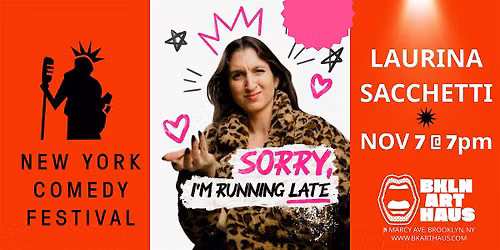 Laurina Sacchetti at the New York Comedy Festival