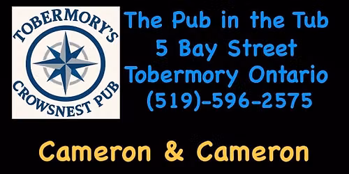 Cameron & Cameron at The Crowsnest Pub Tobermory