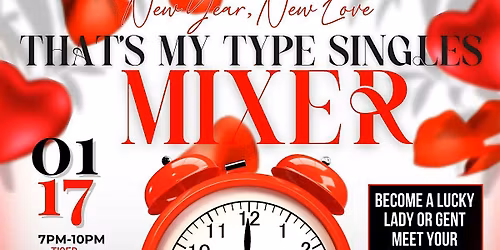 NEW YEAR NEW LOVE SINGLES MIXER