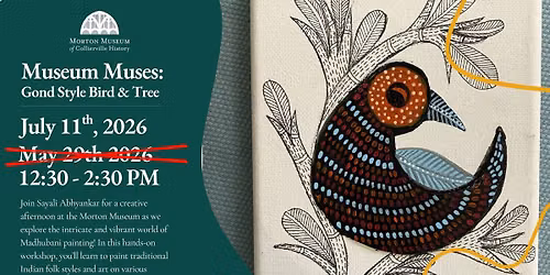 Museum Muses: Gond Style Bird & Tree