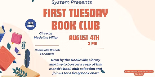 First Tuesday Book Club - Circe by Madeline Miller