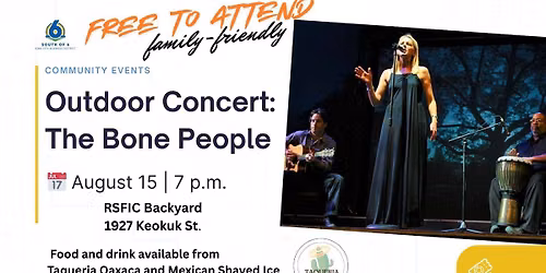 Outdoor Concert: The Bone People