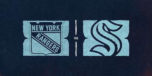Seattle Kraken at New York Rangers at Madison Square Garden