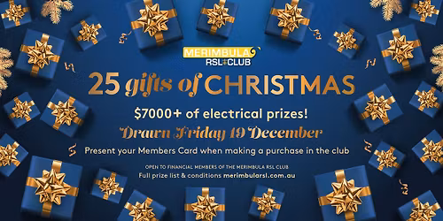 25 Gifts of Christmas Draw