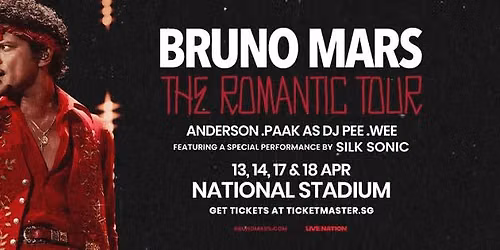 Bruno Mars - The Romantic Tour