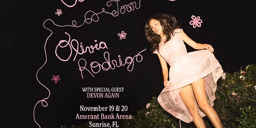 Olivia Rodrigo Sunrise Tickets