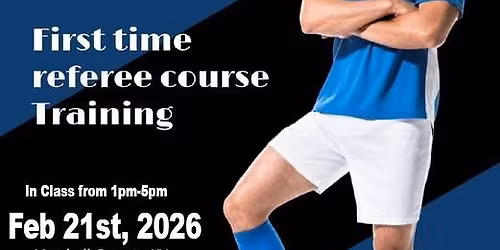 First Time Referee Course