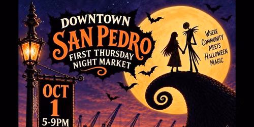 Halloween Town at the 1st Thursday Night Market
