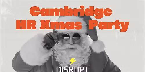 Cambridge Xmas Meetup Supported By Disrupt