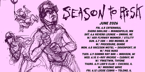 Season to Risk w\/ Whippets at GAMMA RAY in MADISION !