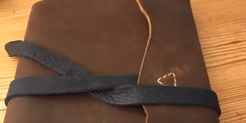 Making a Leather Notebook Cover Workshop