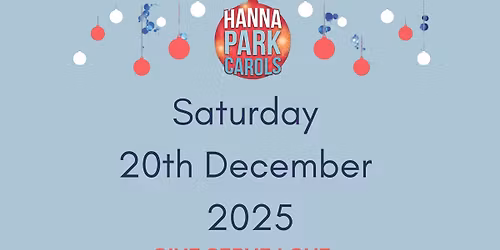 Hanna Park Carols 2025