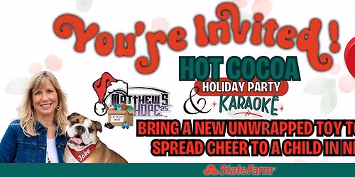 Hot Cocoa Party & TOY DRIVE! 🧸☕️🎁🎄