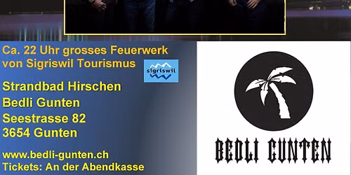 Blues & Rocknight mit PUR-JAM im Bedli Gunten