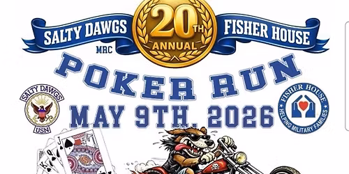 Chaos to Salty Dawgs 20th Poker Run for the Fisher House