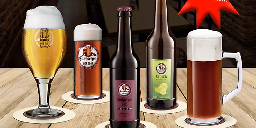F\u00fcchschens Bier Tasting Event mit 5-Gang-Men\u00fc