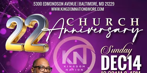 Church Anniversary!