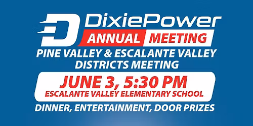 Pine Valley and Escalante Valley Districts Annual Meeting