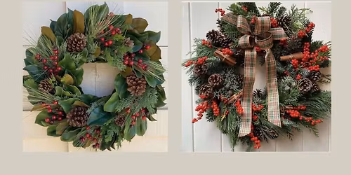 Fresh Mixed Greens Wreath