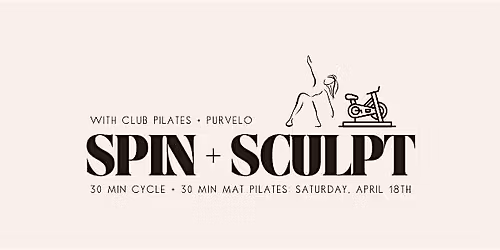 Spin + Sculpt: p\u016brvelo x Club Pilates