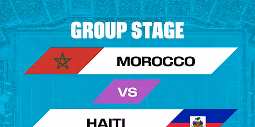 FIFA World Cup 26: Group C: Morocco vs. Haiti - Match 50