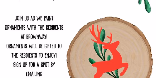 Community Ornament Painting!