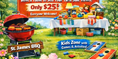 St. James Spring BBQ & Yard Sale 2026