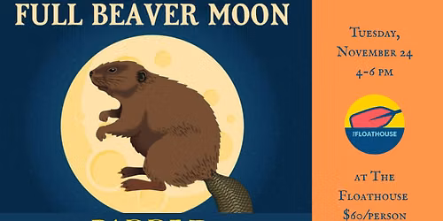 Petaluma River Full Moon Paddle (Beaver Moon!)