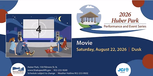Huber Park Performance and Event Series - Movie in the Park