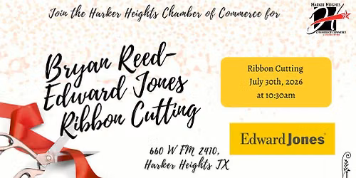 Bryan Reed - Edward Jones Ribbon Cutting