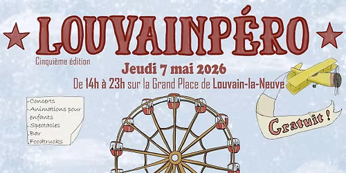 Louvainp\u00e9ro - 5e \u00e9dition \u2600\ufe0f 