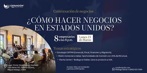 Conversaci\u00f3n de Negocios - CDMX