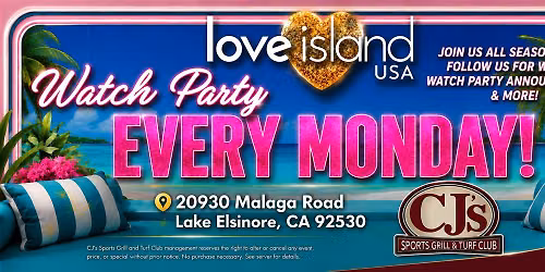 Love Island Watch Parties!