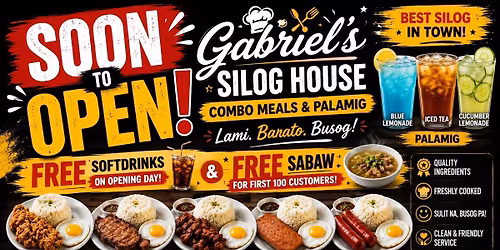 Gabriel\u2019s Silog House Grand Opening 