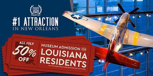 Louisiana Residents Discount Month