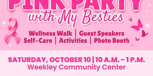 Breast Cancer Awareness: Pink Party at Weekley CC