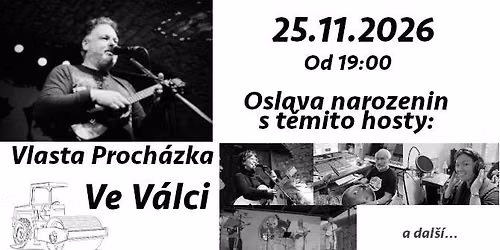 Vlasta Proch\u00e1zka slav\u00ed ve V\u00e1lci