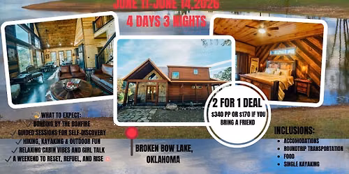 Summer Cabin Retreat  June 2026