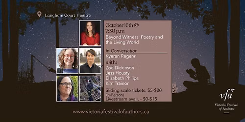 Beyond Witness: Poetry and the Living World