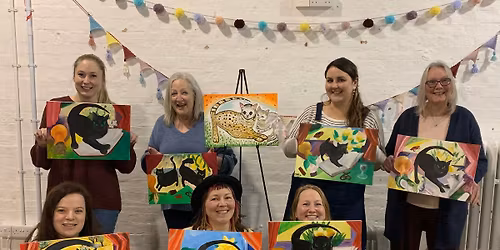 Art Class Paint Along - painting lesson